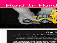 Tablet Screenshot of handinhandcdc.net